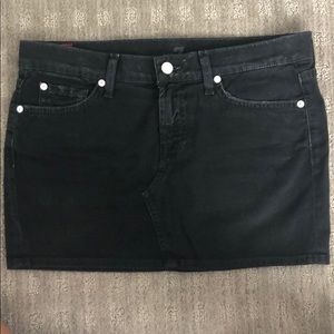 7 for all mankind mini skirt